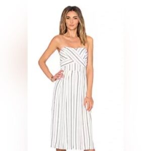 Greylin strapless jumpsuit